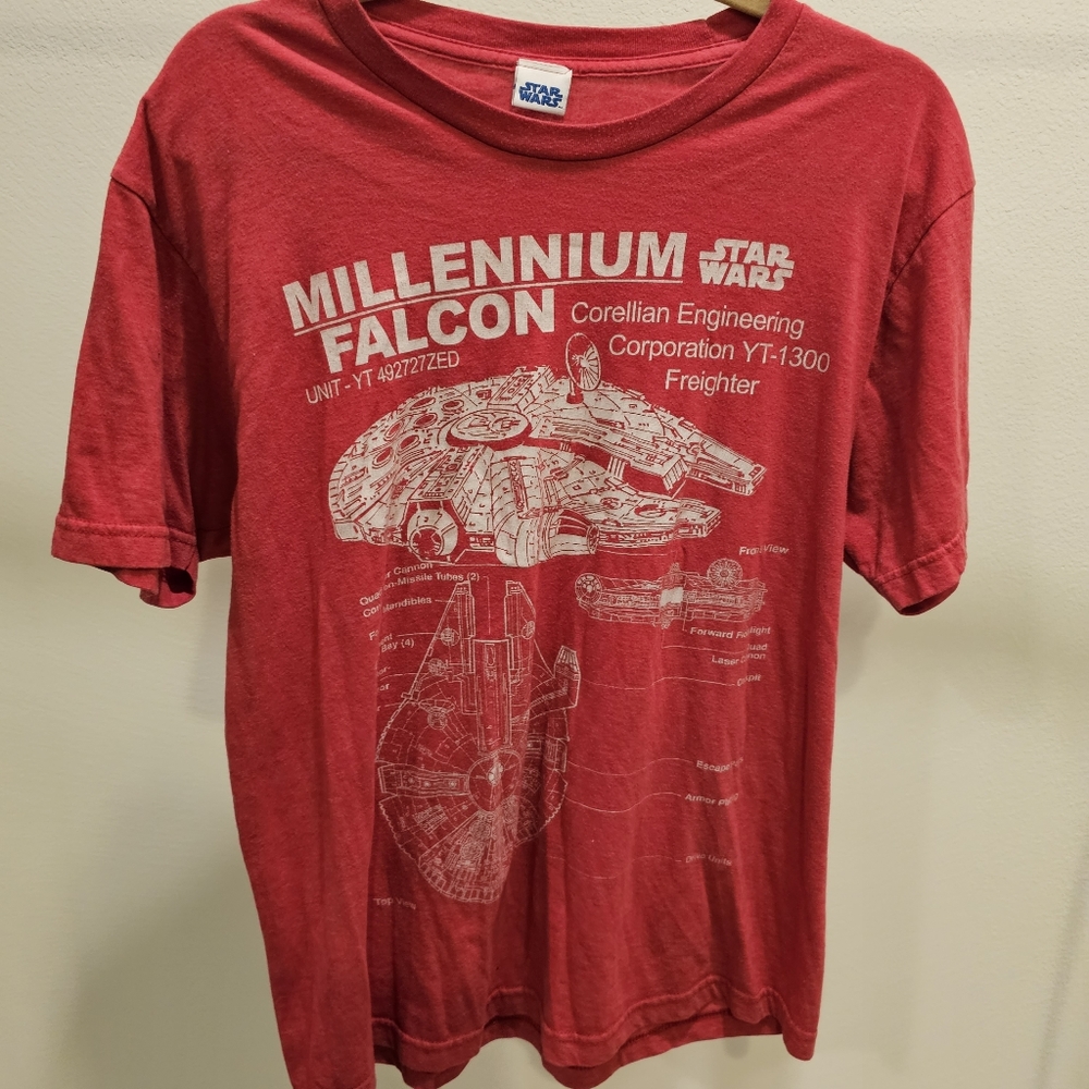 Star wars millennium falcon tee